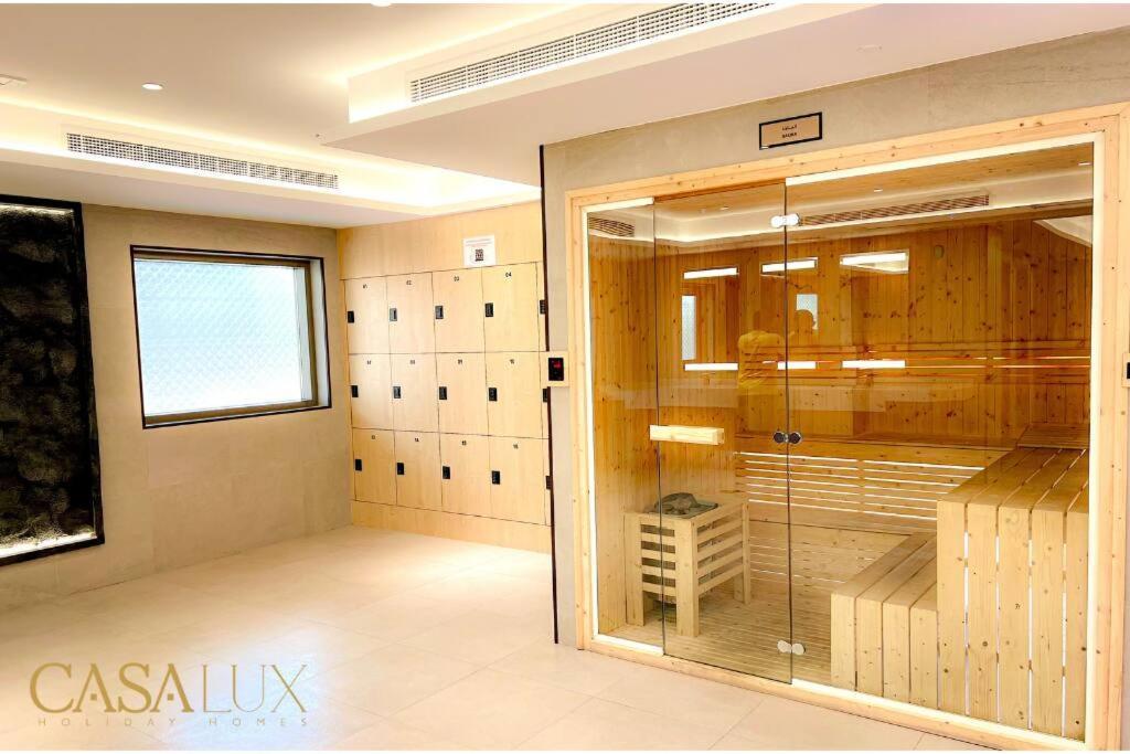 דובאי Lovely Big Studio W/ Burj Khalifa View In Downtown מראה חיצוני תמונה